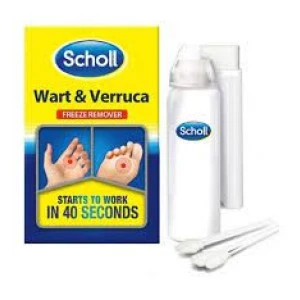 scholl freeze spray